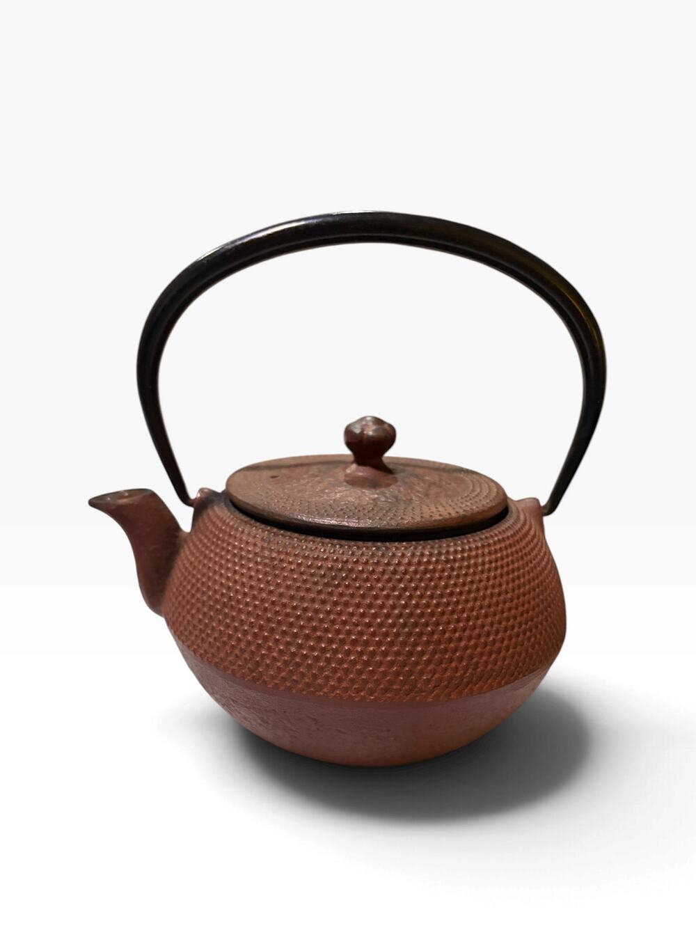 Seiryudo Nambu Tekki Cast Iron Kettle Unlined Stovetop Tetsubin Signed Japan